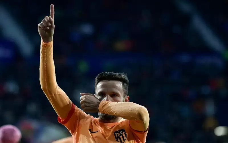 ساؤول يمنح أتلتيكو الفوز بشق الأنفس