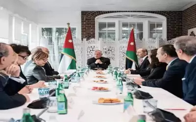 الملك يلتقي ممثلين عن منظمات يهودية