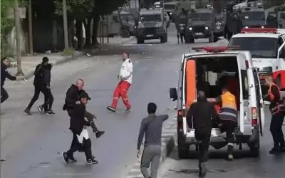 اصابة 6 فلسطينيين واعتقالات جنوب أريحا