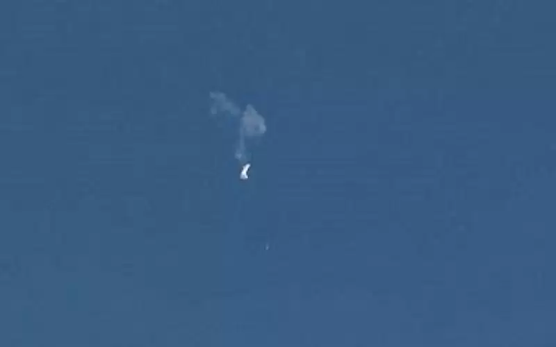 الولايات المتحدة تسقط المنطاد الصيني