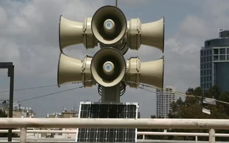 دوي صافرات الإنذار في مستوطنات غلاف