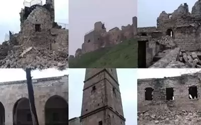 تضرر قلعة حلب ومواقع أثرية في