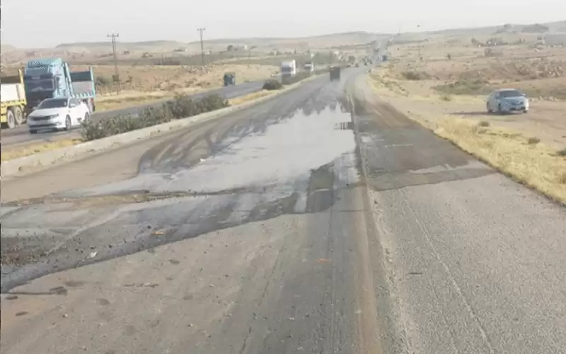 اغلاق جزئي لصيانة مقاطع اسفلتية على