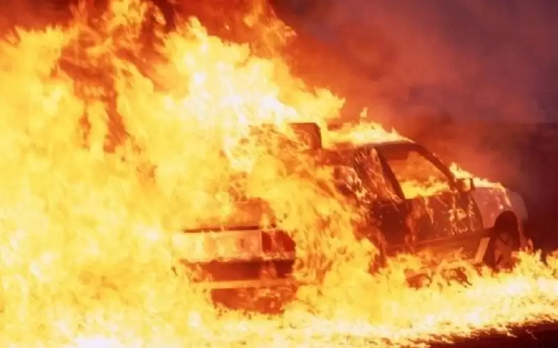 ضبط شخص أضرم النار بمركبة مواطن