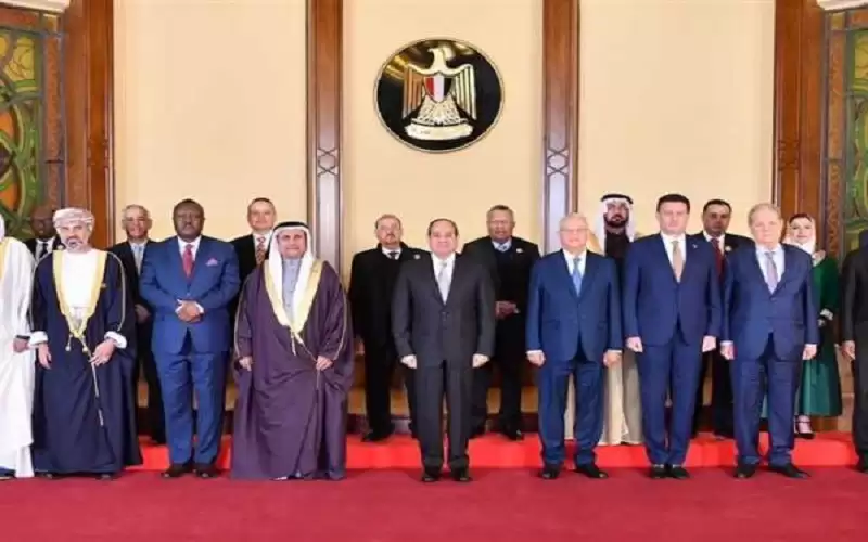 الصفدي يلتقي السيسي مع رؤساء البرلمانات