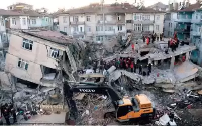 ارتفاع ضحايا الزلزال المدمر فى تركيا