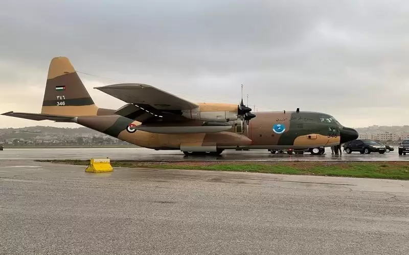 الأردن يسير طائرتين لمدينة أضنة التركية