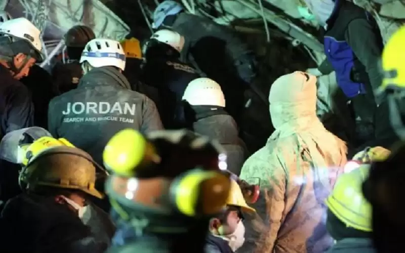 عودة فريق الإنقاذ الأردني الدولي بعد