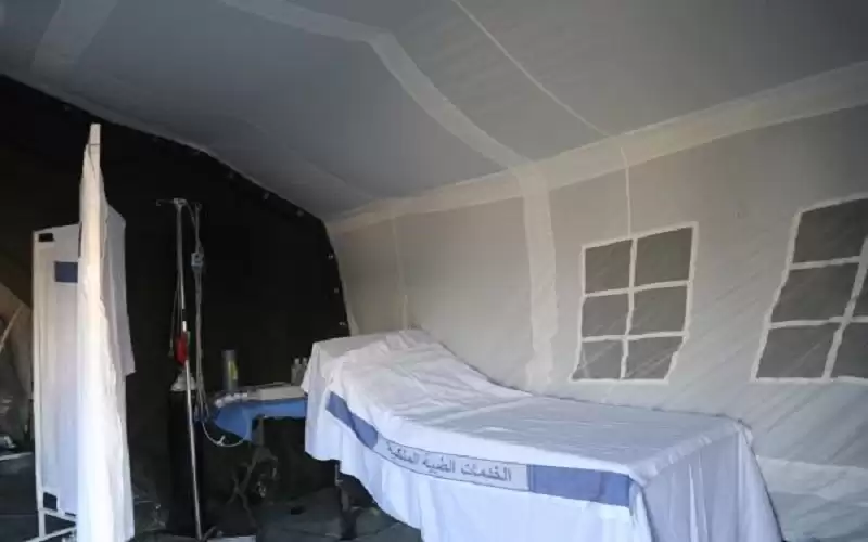 المستشفى العسكري الميداني تركيا 1 يباشر