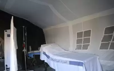 المستشفى العسكري الميداني تركيا 1 يباشر
