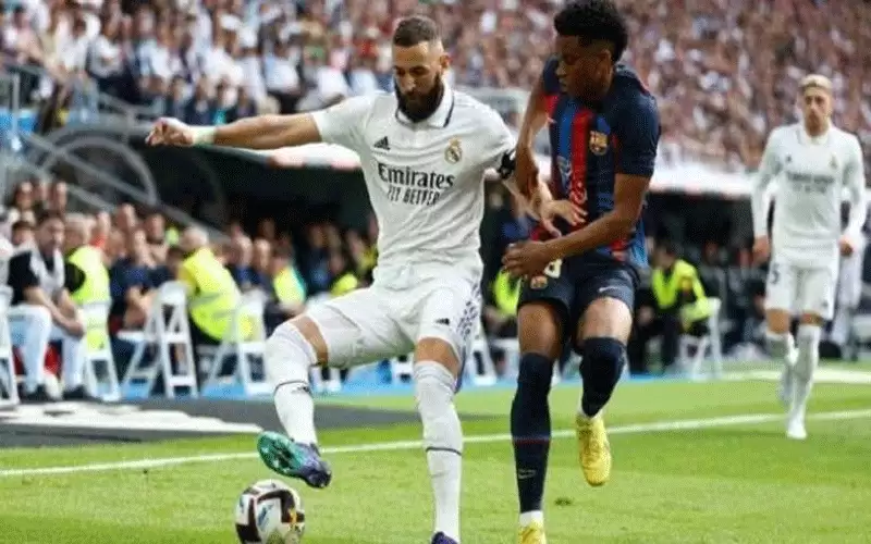 موعد مباراة برشلونة وريال مدريد بالدوري