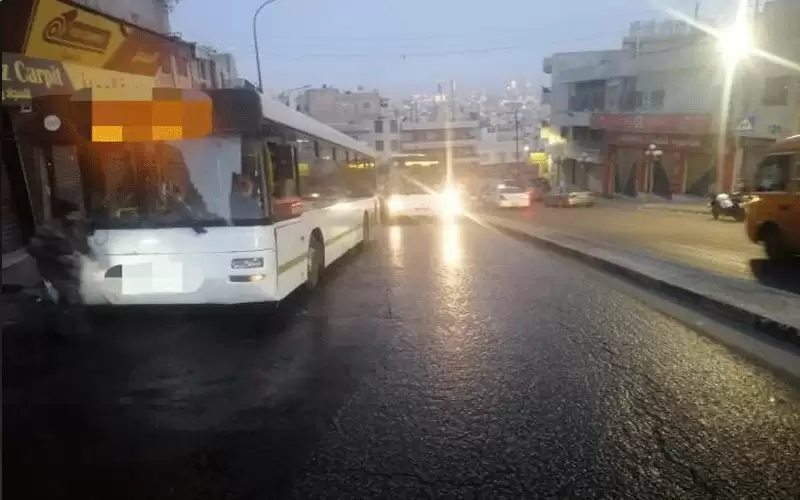 تعطل حافلة ركاب بطلوع المصدار و