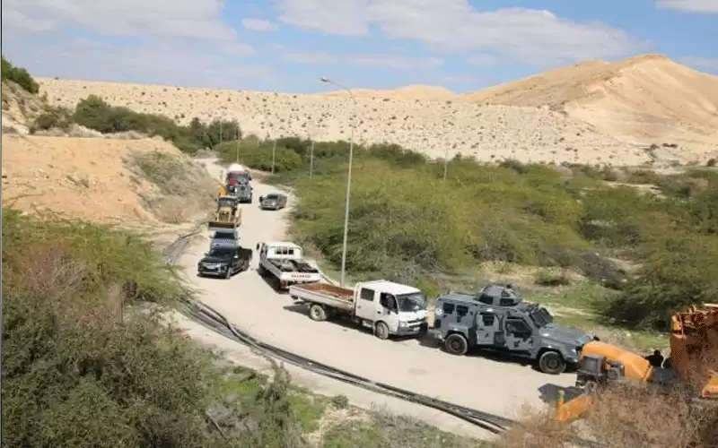 ضبط اعتداءات وردم آبار مخالفة في