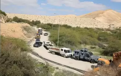 ضبط اعتداءات وردم آبار مخالفة في