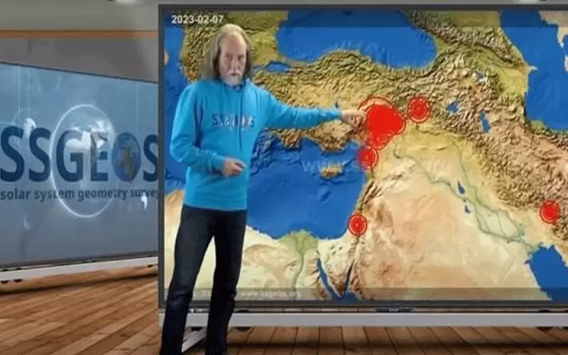 تغريدة مرعبة لعالم الزلازل الهولندي الشهير: