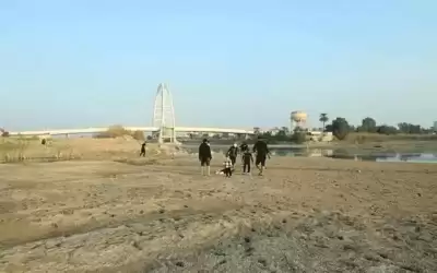 جفاف غير مسبوق لنهر دجلة في