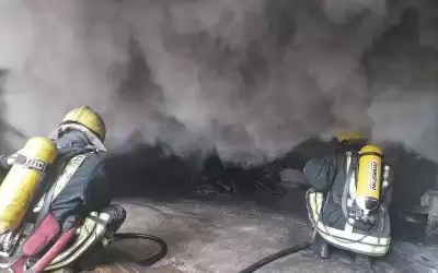 96 حادث إطفاء بالأردن خلال 3