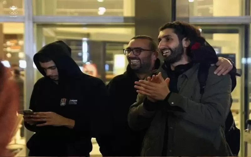 استقبال الأبطال لصقور الاردن في عمان