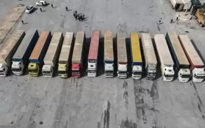 عبور 22 شاحنة إلى سورية عبر