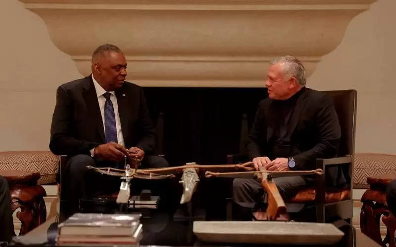 بيان أمريكي بعد لقاء الملك مع