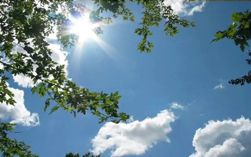 الطقس معتدل والحرارة أعلى من معدلاتها