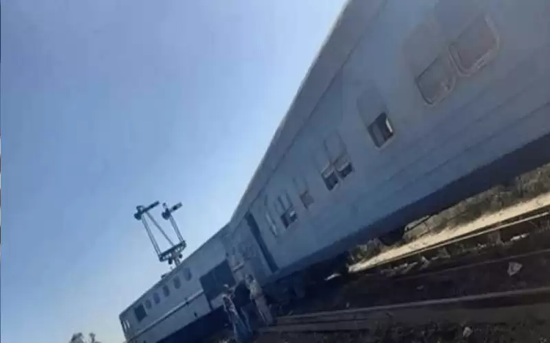 إصابات بحادث قطار في مصر