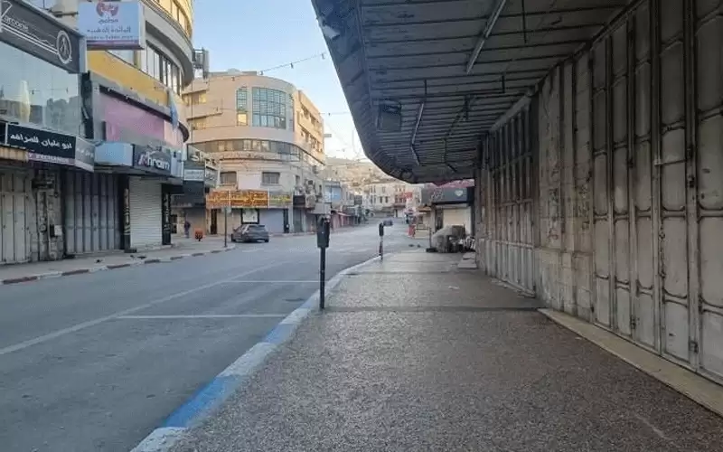 فلسطين.. إعلان الاضراب الشامل
