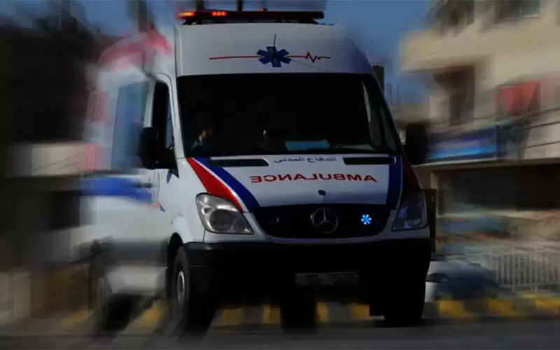 4 إصابات بتصادم 4 مركبات بالمفرق