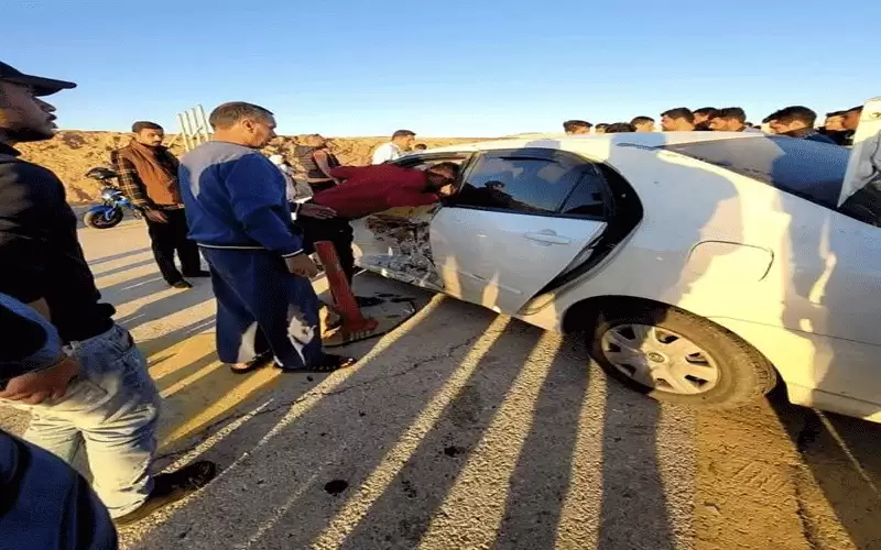 إصابة بتصادم بين دراجة ومركبة على