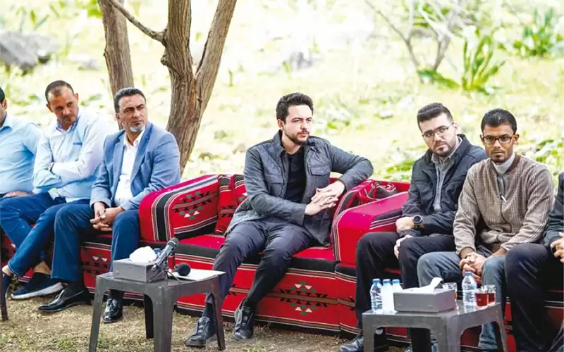 شباب الأغوار الشمالية: لقاء ولي العهد