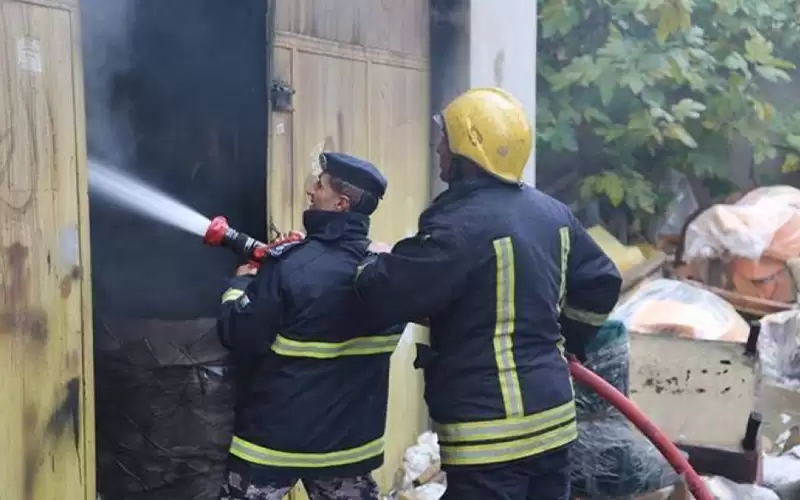 جرش: 6 إصابات بحريق منزل والدفاع