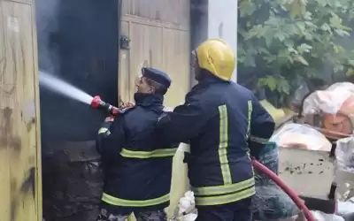 جرش: 6 إصابات بحريق منزل والدفاع