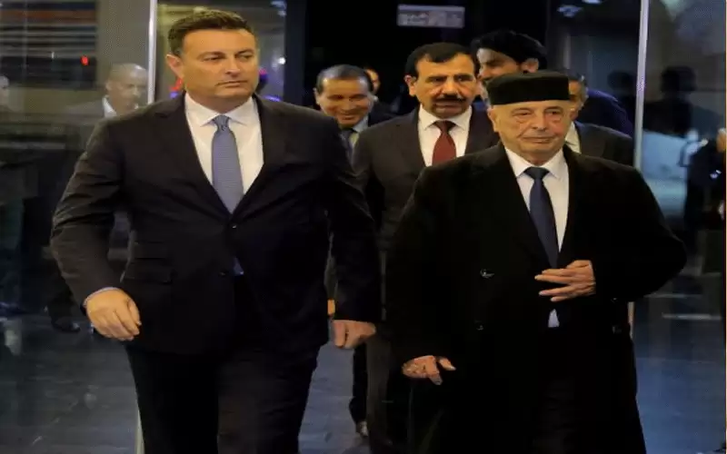 الصفدي يستقبل رئيس مجلس النواب الليبي