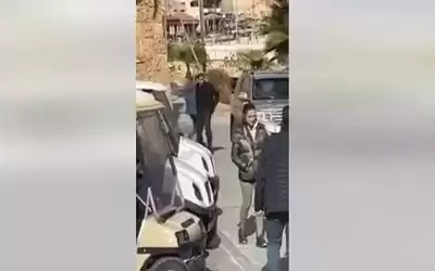 الأميرة إيمان تزور البتراء برفقة زوجها