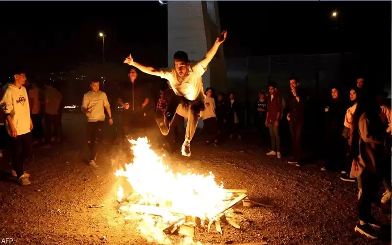 (مهرجان النار) يودي بحياة 11 ايرانيا