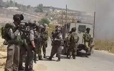إصابة 4 فلسطينيين برصاص الاحتلال في