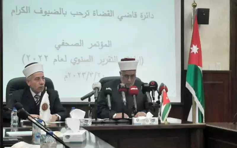 قاضي القضاة: ٦٣٨٣٤ عقد زواج في