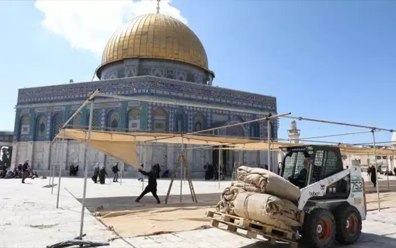 كيف استعد المسجد الأقصى لاستقبال المصلين