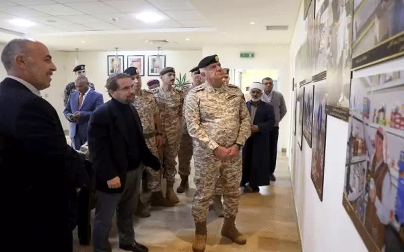 الأمير مرعد يلتقي رئيس هيئة الأركان