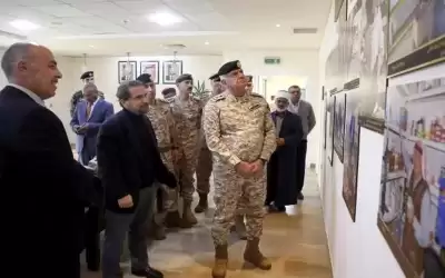 الأمير مرعد يلتقي رئيس هيئة الأركان