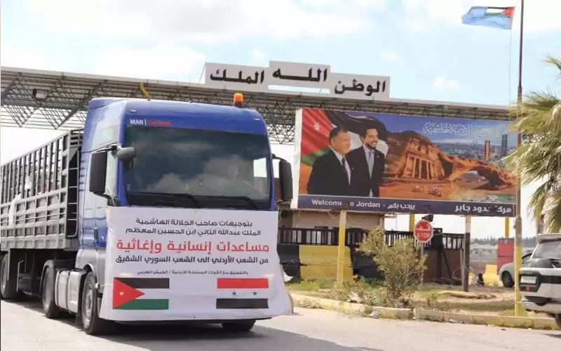 الحكومة: المساعدات الأردنية لمتضرري الزلزال بسوريا