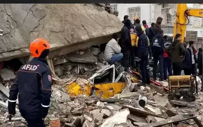 زلزال يضرب كهرمان مرعش التركية
