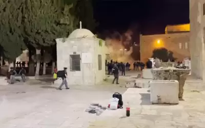 الاحتلال يقتحم المصلى القبلي في المسجد