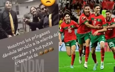 اعتقال عنصريين سخروا من منتخب المغرب