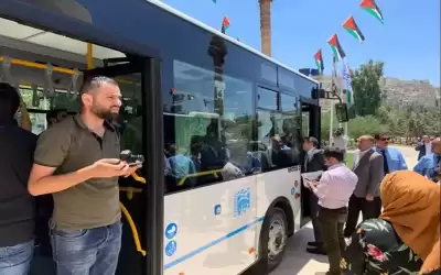 1.57 مليون راكب لباص عمان وسريع