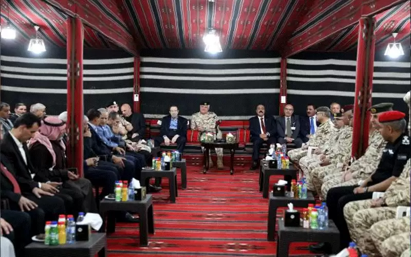 القيادة العامة للقوات المسلحة تقيم إفطارا