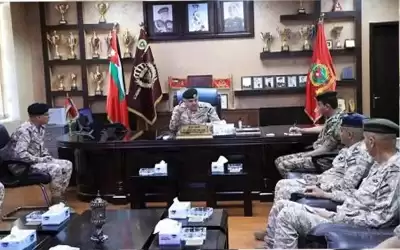 الحنيطي في لواء الملك الحسين بن