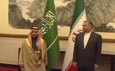 وزيرا خارجية السعودية وإيران يجتمعان بالصين
