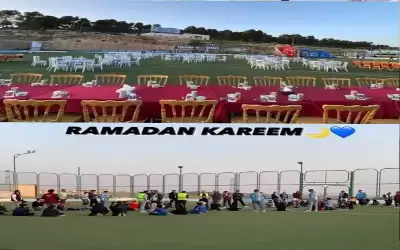 ألترس نادي الفيصلي يقيم إفطارا للأطفال