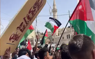مسيرة في وسط البلد تندد بالاقتحامات